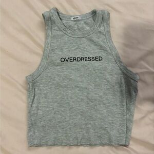 Cute Grey Tank Top from Garage Clothing (Only worn once)